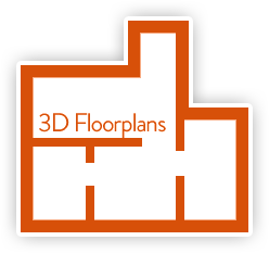This image displays 3D floor plan photo of River's Edge At Fair Oaks Apartments